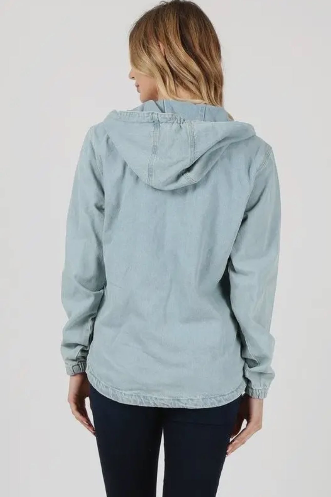 Denim Pullover