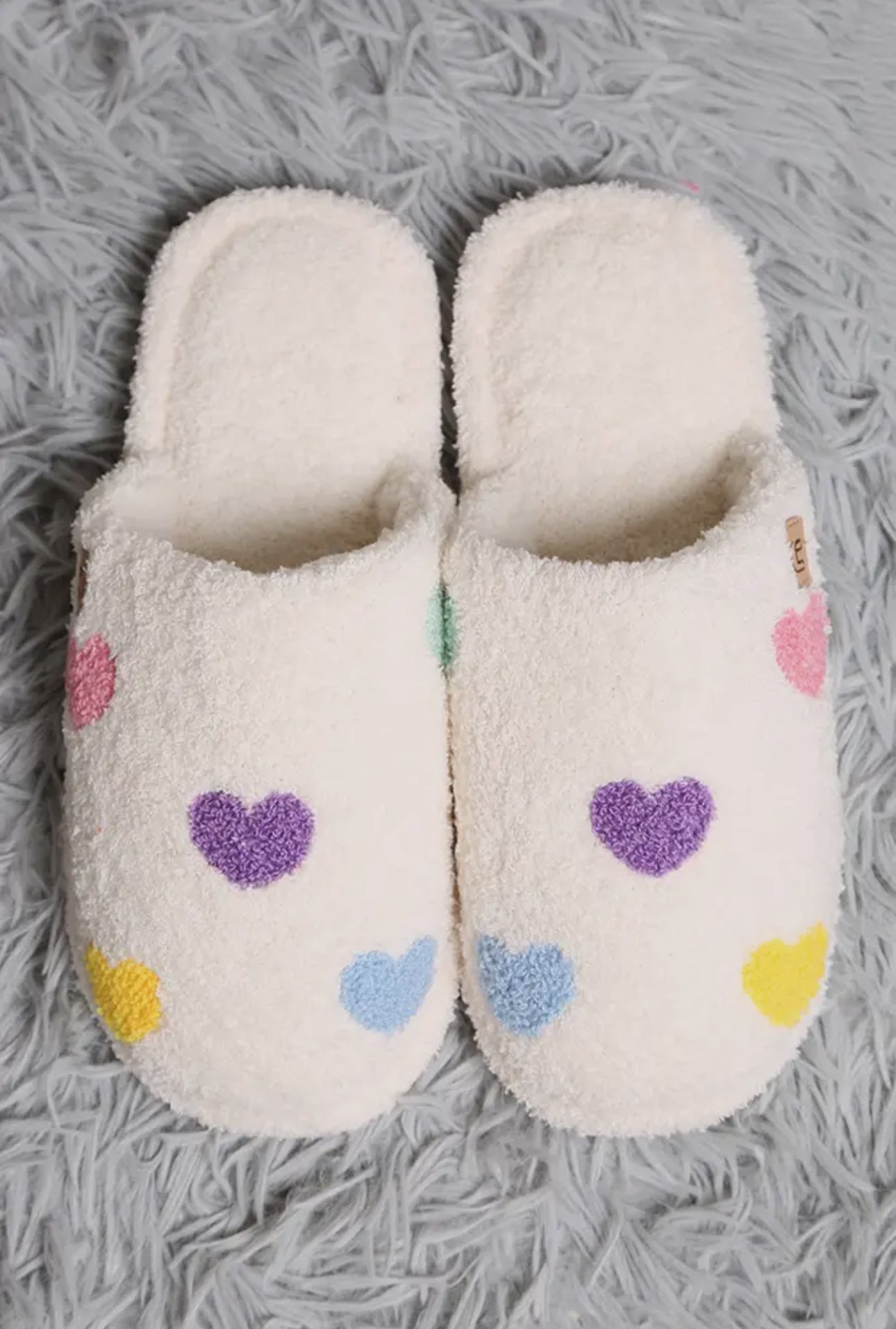 Heart Slippers - Size S/M