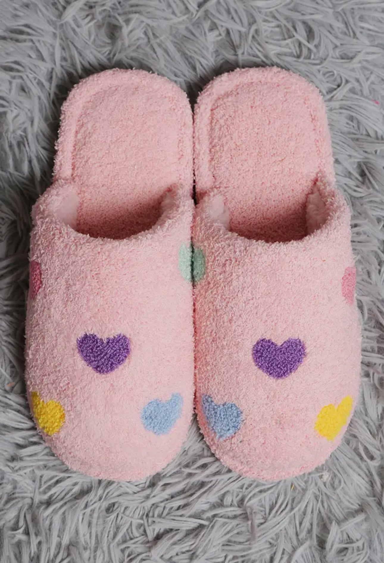 Heart Slippers - Size S/M