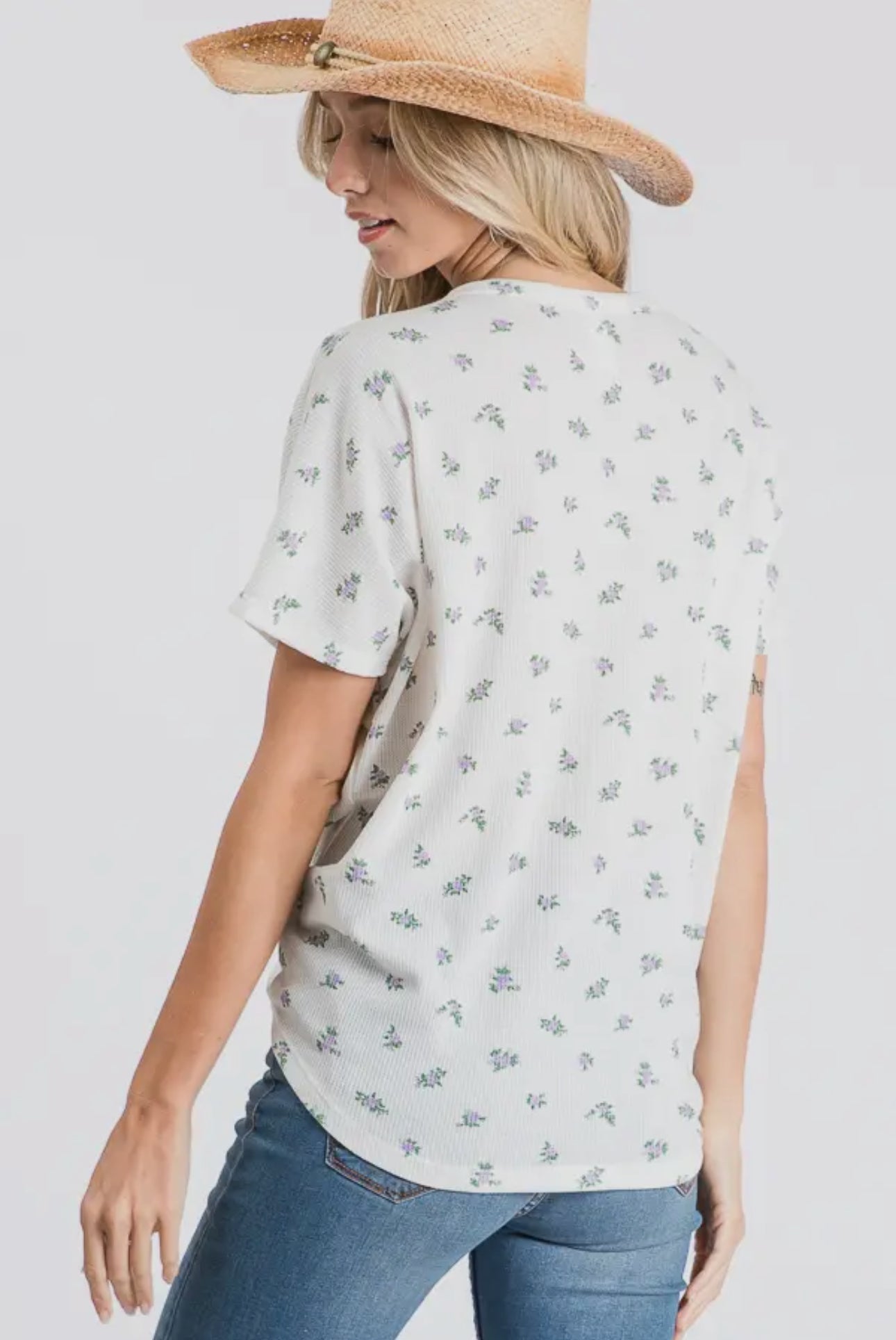 Floral Button-Down