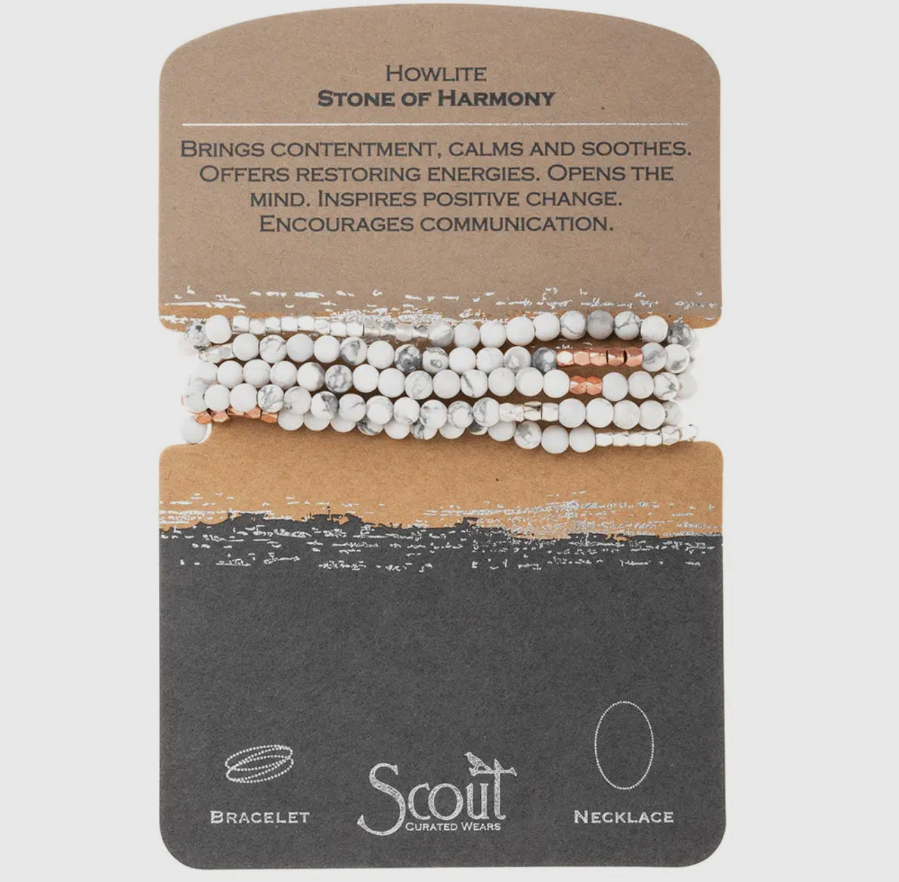 Stone Wrap: Howlite - Stone of Harmony