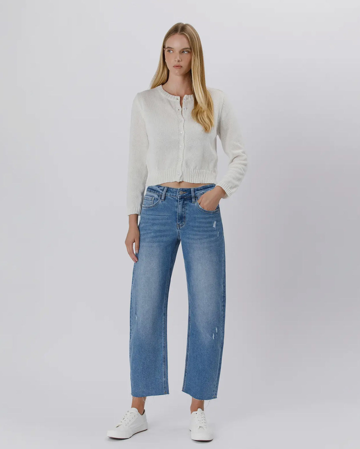 Lovervet by Vervet Mild Barrel Jeans