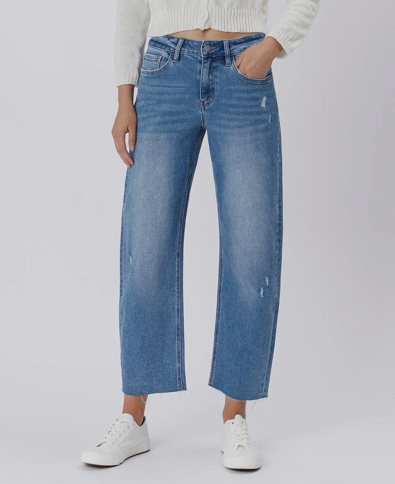 Lovervet by Vervet Mild Barrel Jeans