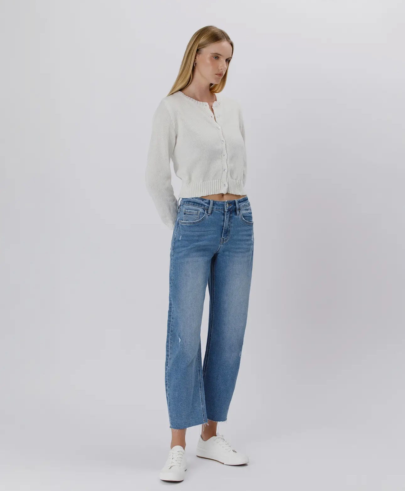 Lovervet by Vervet Mild Barrel Jeans