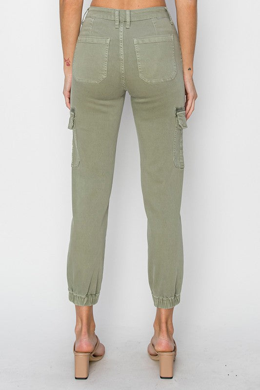 Risen High Waist Joggers