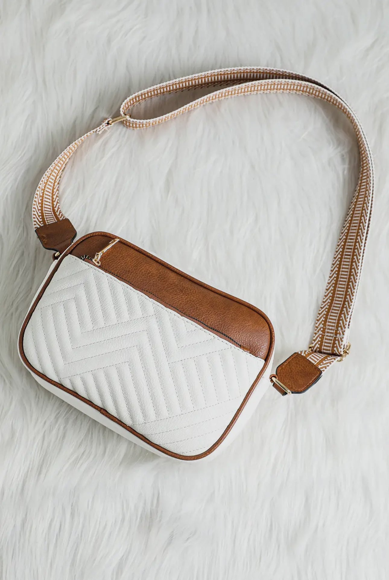 Quilted Square Crossbody