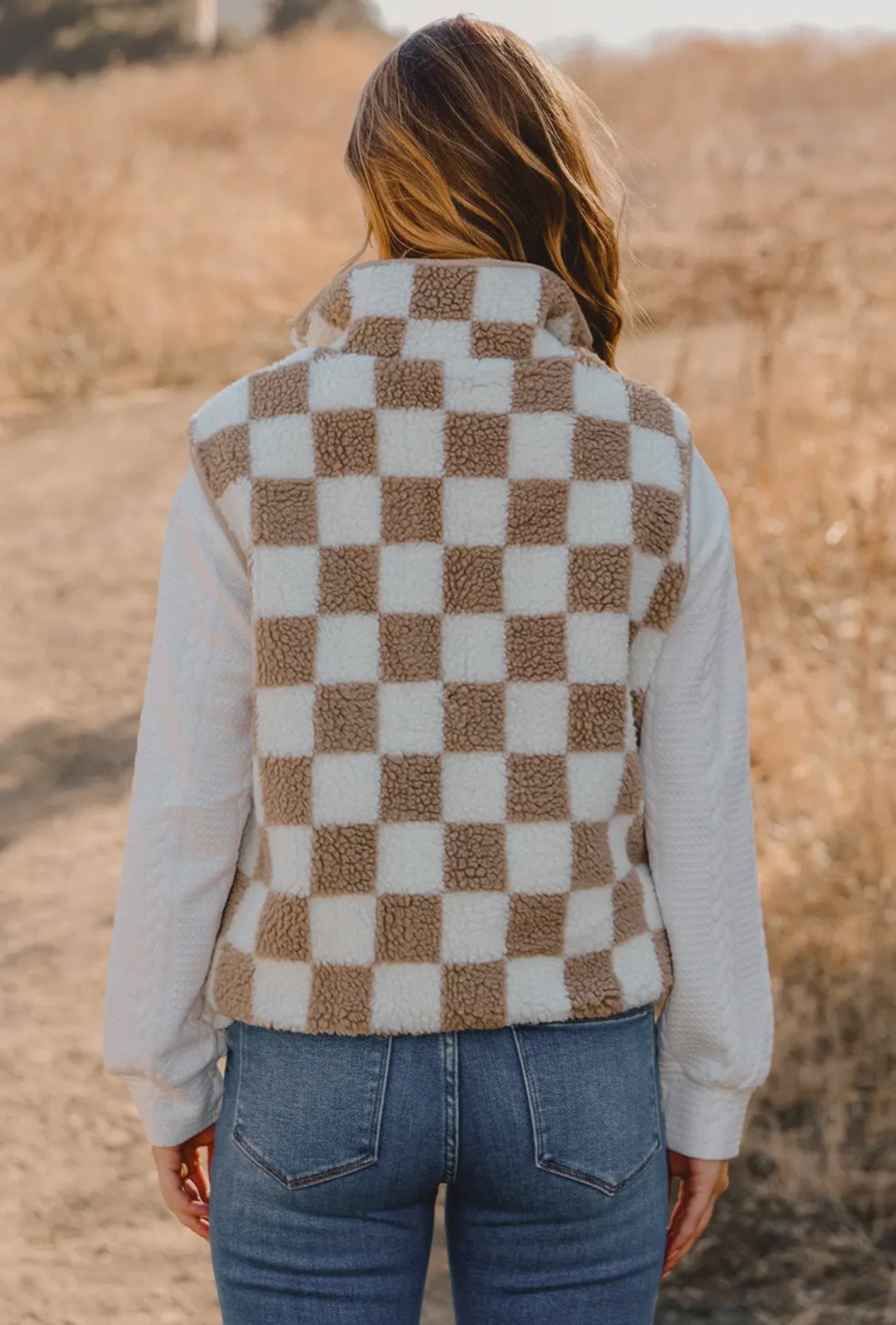 Checkered Vest