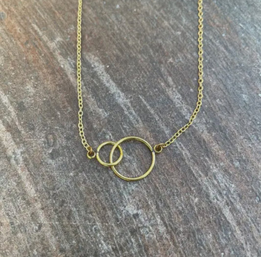 Bohemian Brass Layering Necklace