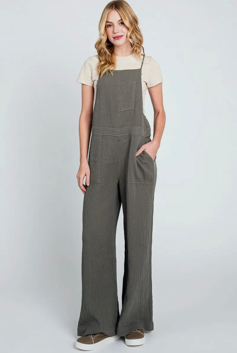 Grey Washed Overall