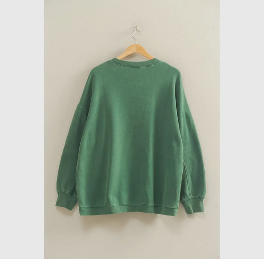 Dark Green Crewneck