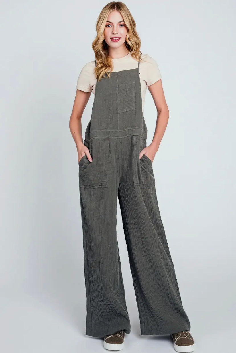 Grey Washed Overall