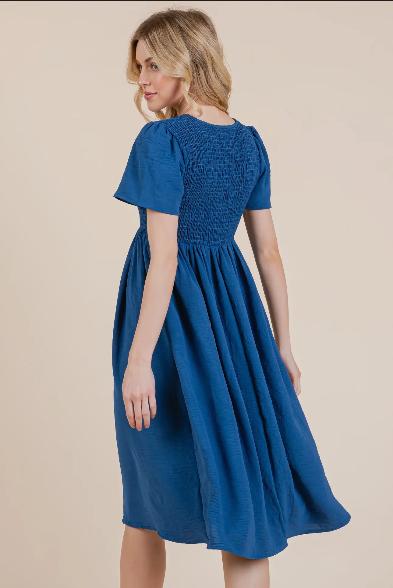 Smocked Bodice Dress