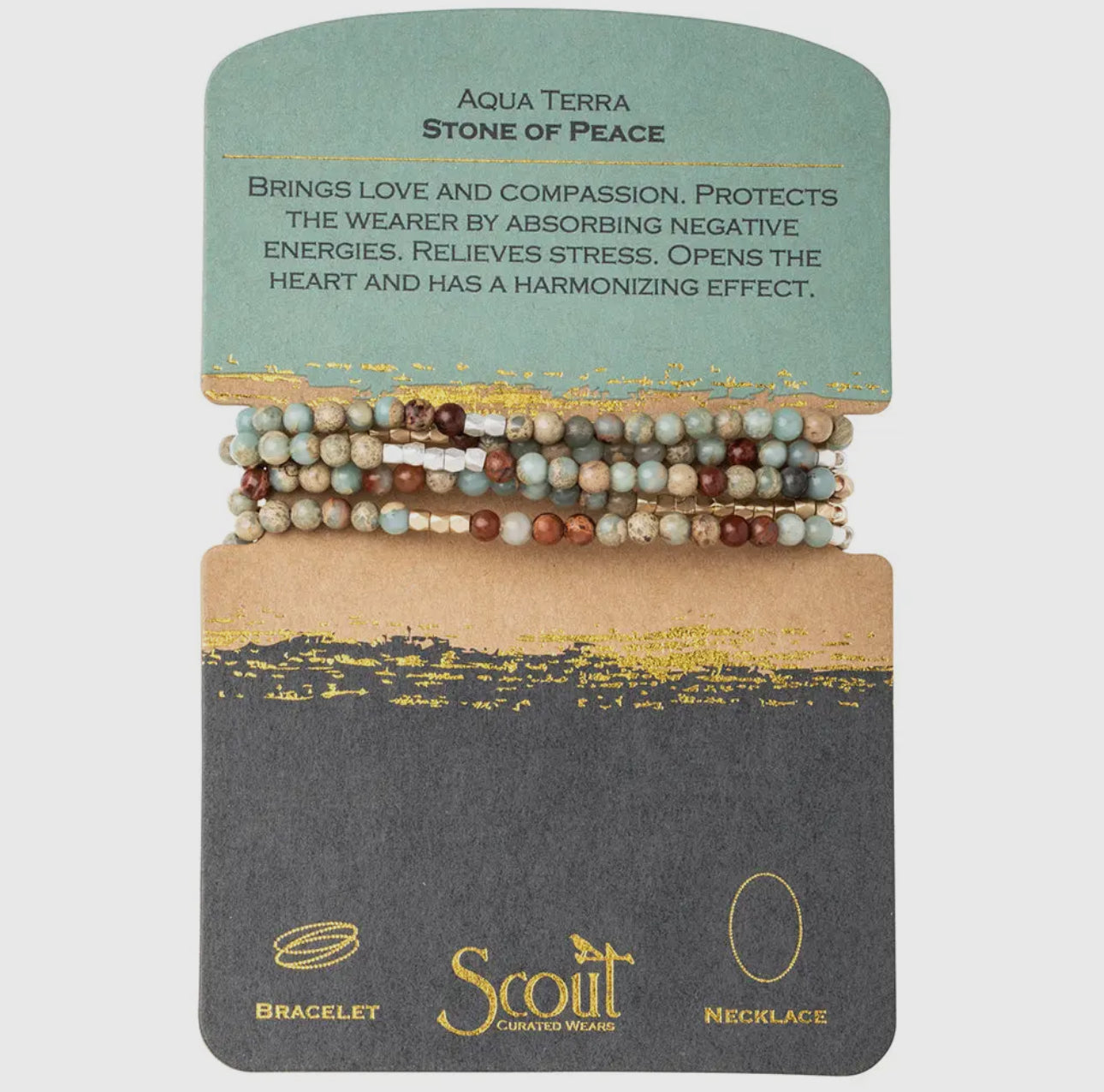 Stone Wrap: Aqua Terra - Stone of Peace