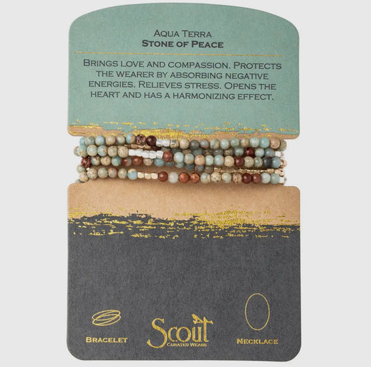 Stone Wrap: Aqua Terra - Stone of Peace