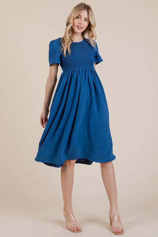 Smocked Bodice Dress