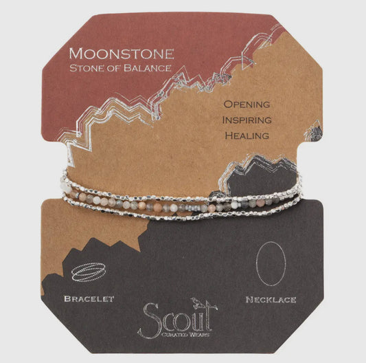 Delicate Stone Moonstone - Stone of Balance