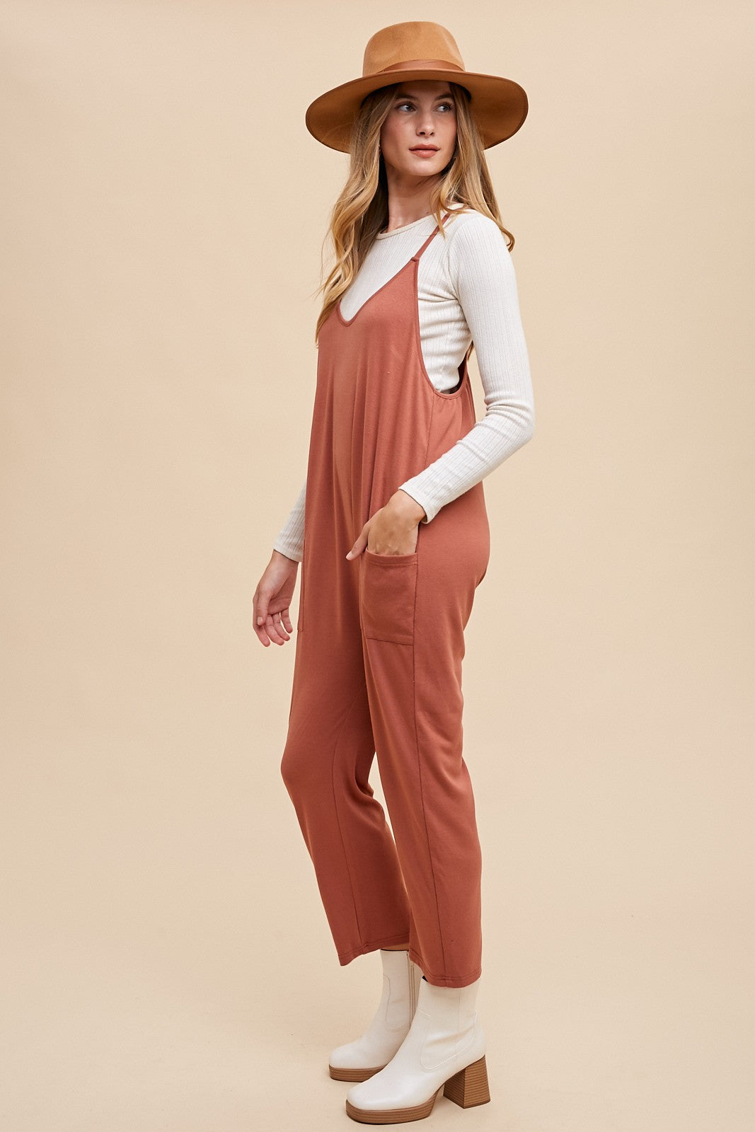 Terracotta Jumpsuit