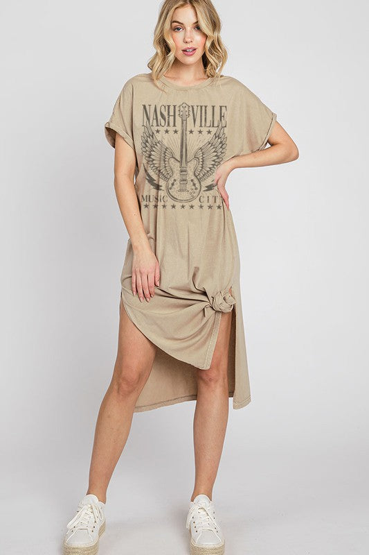 Nashville Mineral Graphic Dress