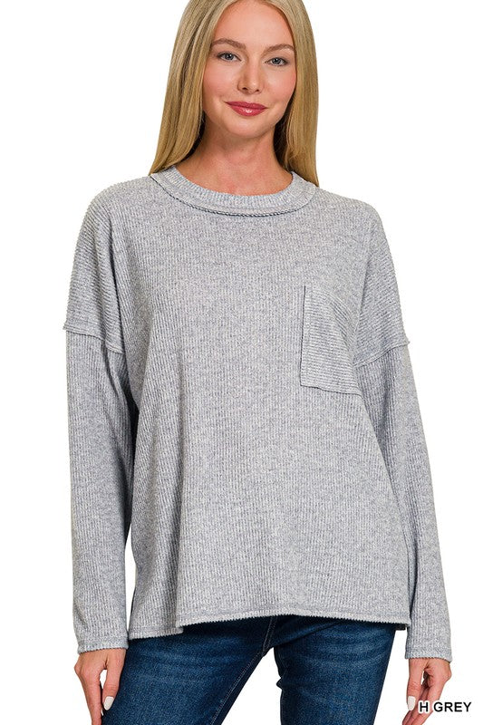 Heather Gray Sweater