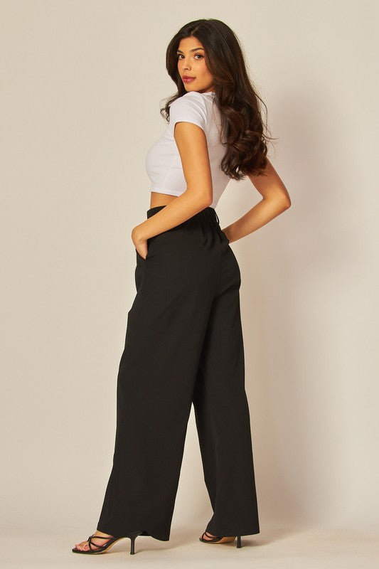 Wide Leg Dress Pants