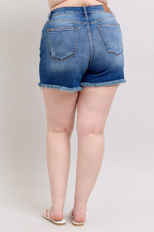 Judy Blue 2 Button Dad Shorts (S-3XL)