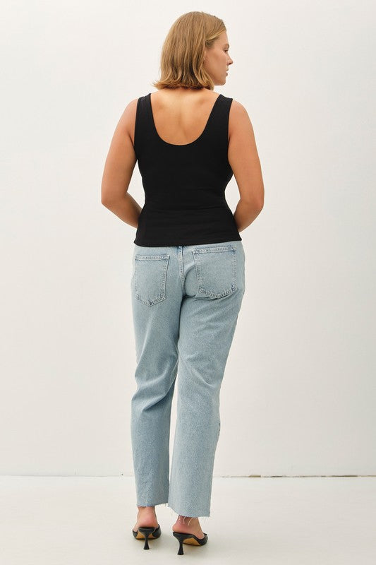 Core Basic Scoop Neck Tank