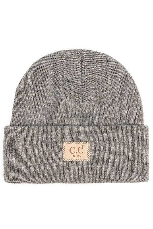 CC classic rib patch beanie