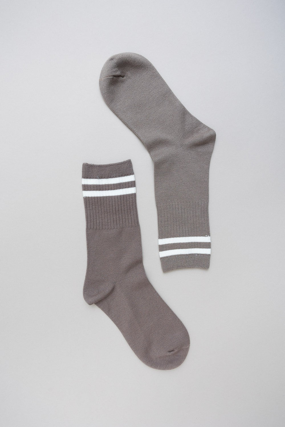 Retro Stripe Wool Blend Socks