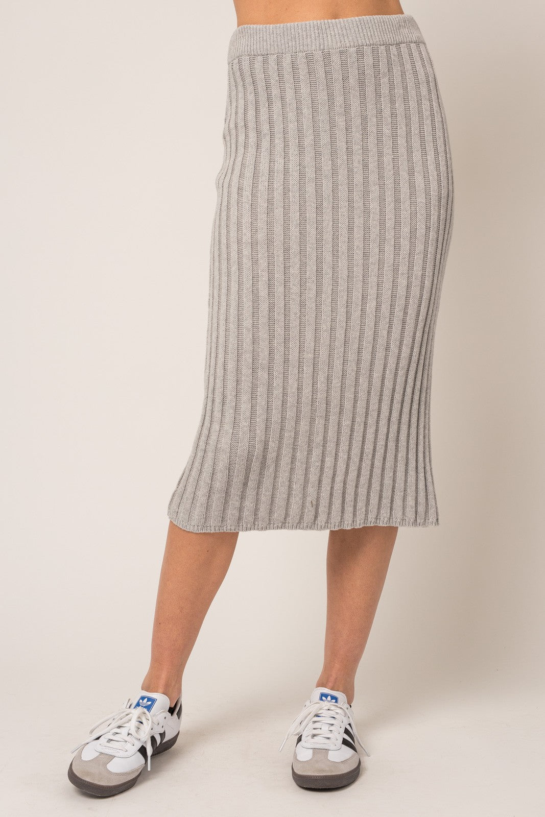 Knit Midi Skirt