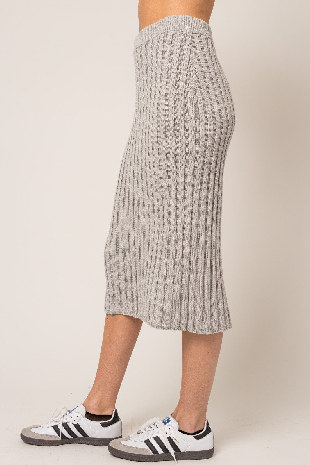 Knit Midi Skirt