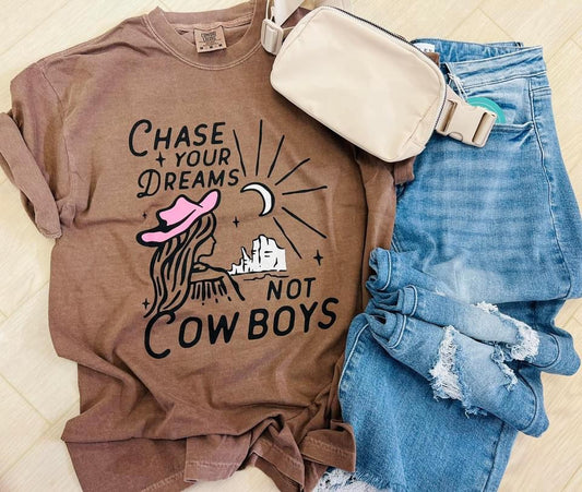 Chase Your Dreams Cowboy Tee