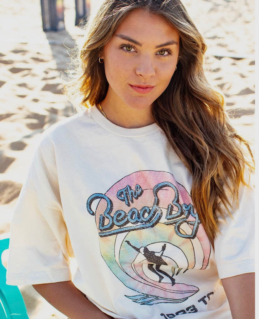 The Beach Boys Thrifted Tee